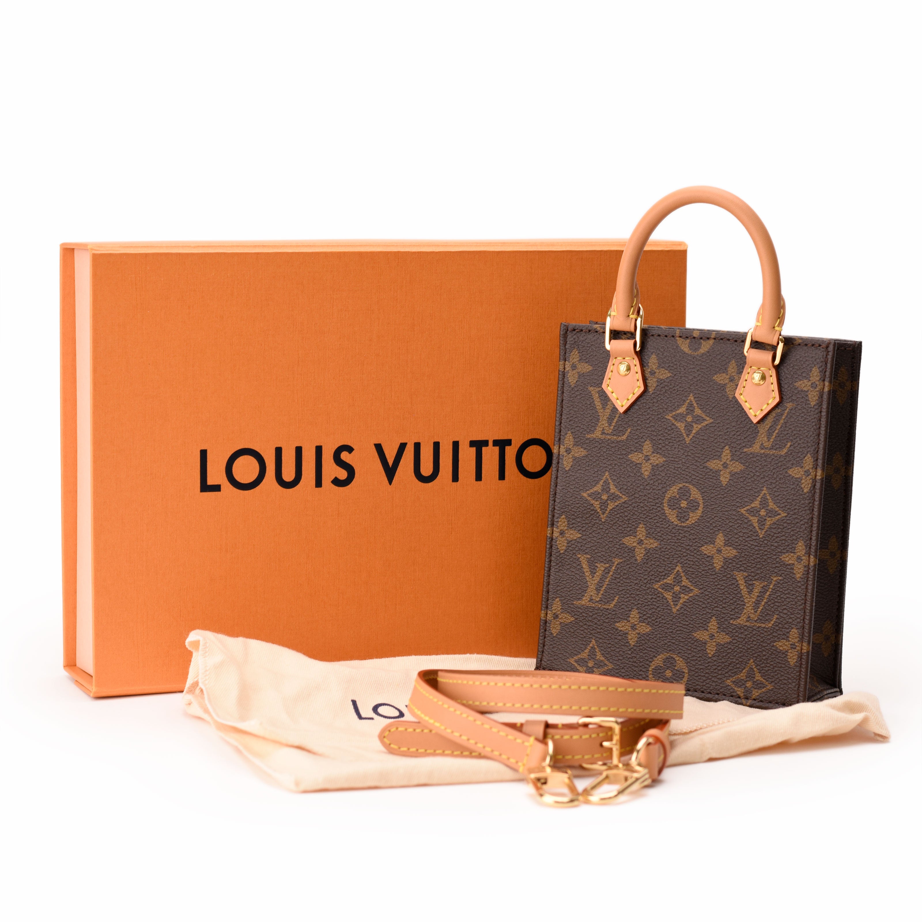 Louis Vuitton Small Sac Plat Monogram