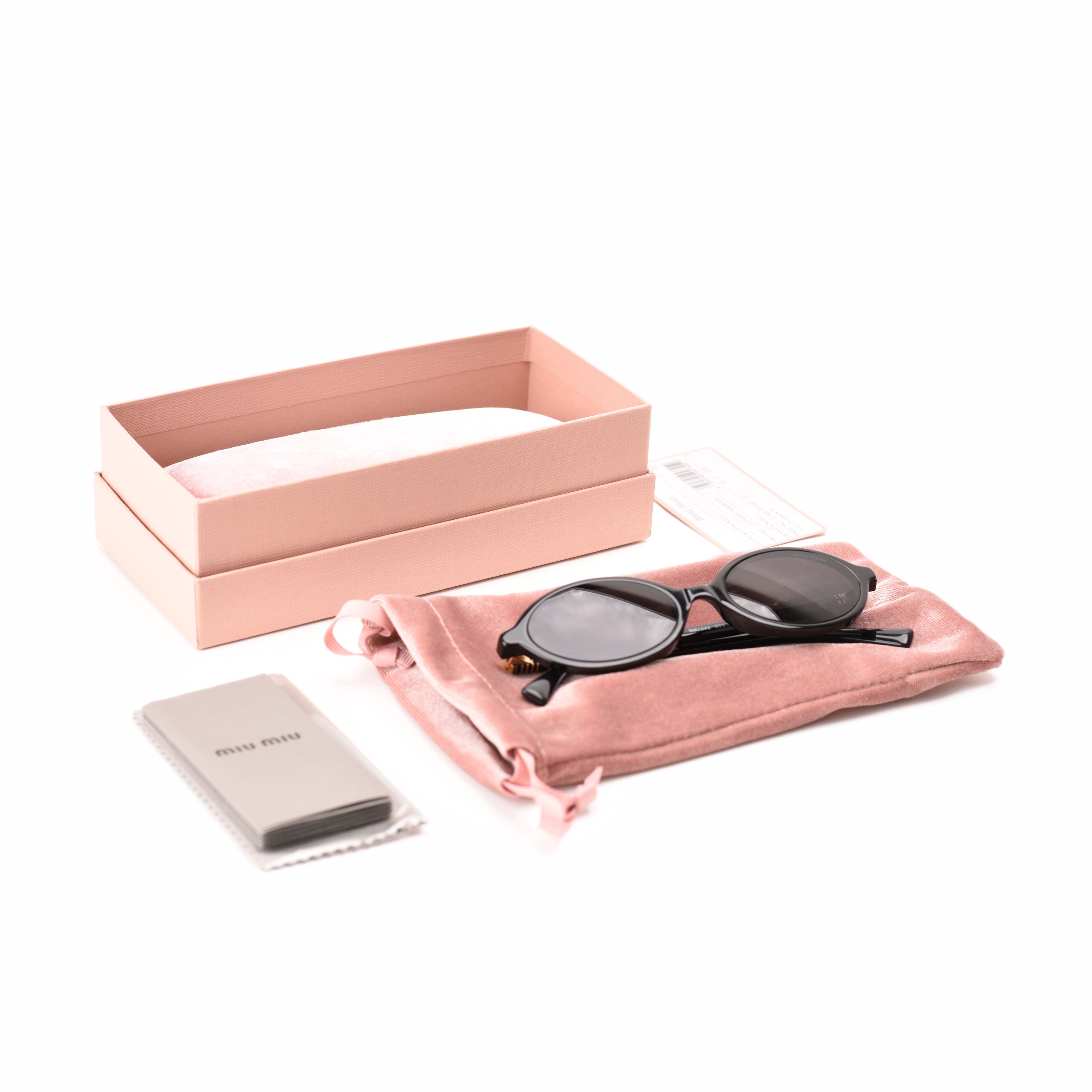 Miu Miu Eyewear logo-lettering sunglasses