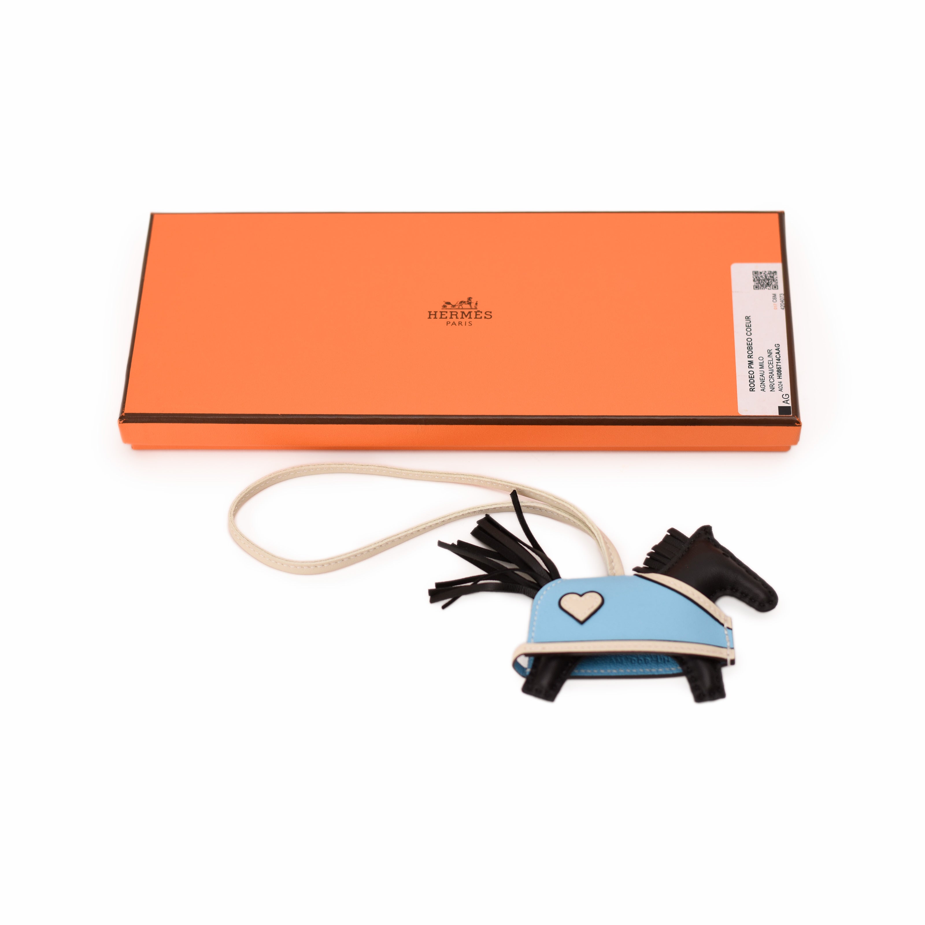 Hermès Rodeo Robeo Coeur PM Charm