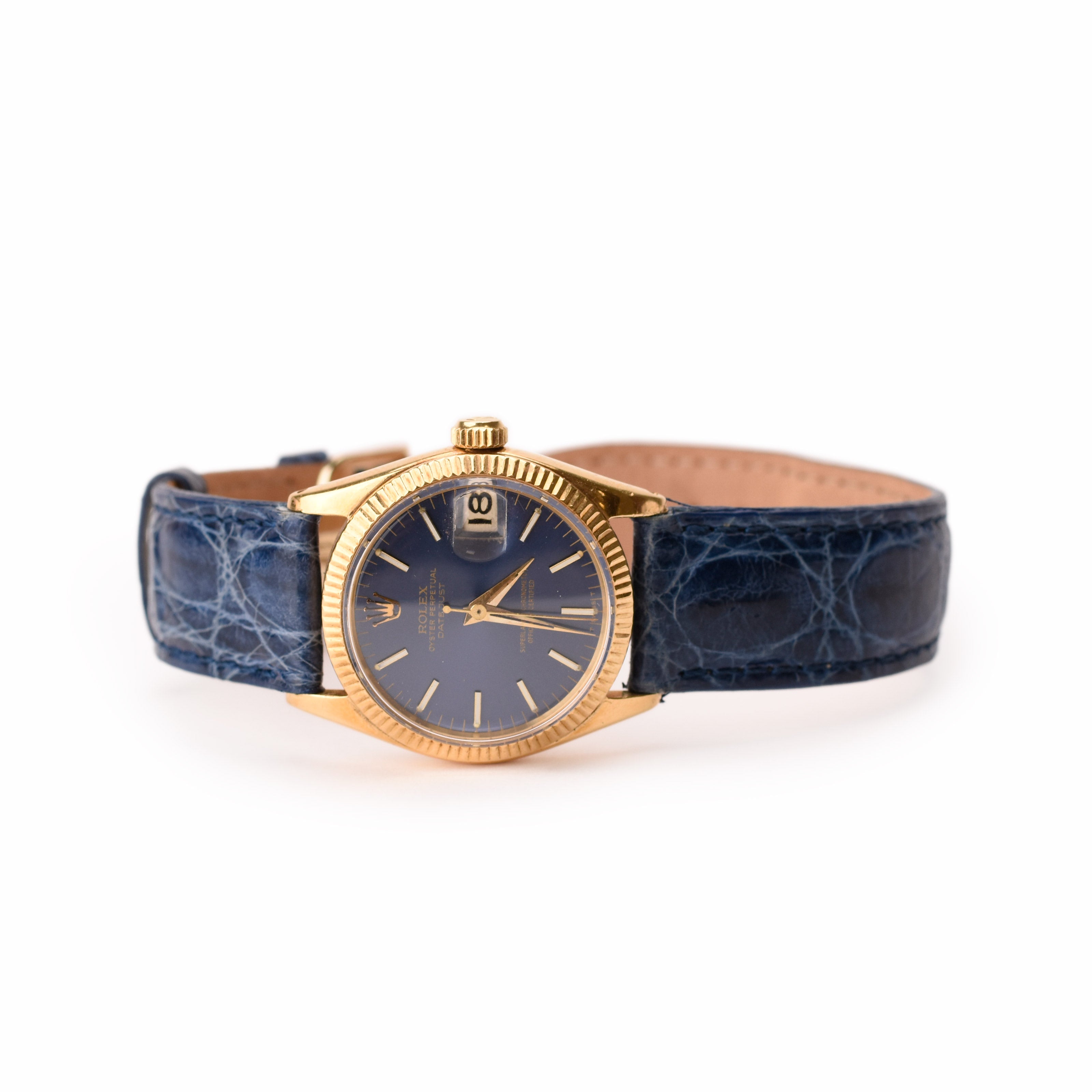 Rolex vintage Lady-Datejust Watch 18K Gold