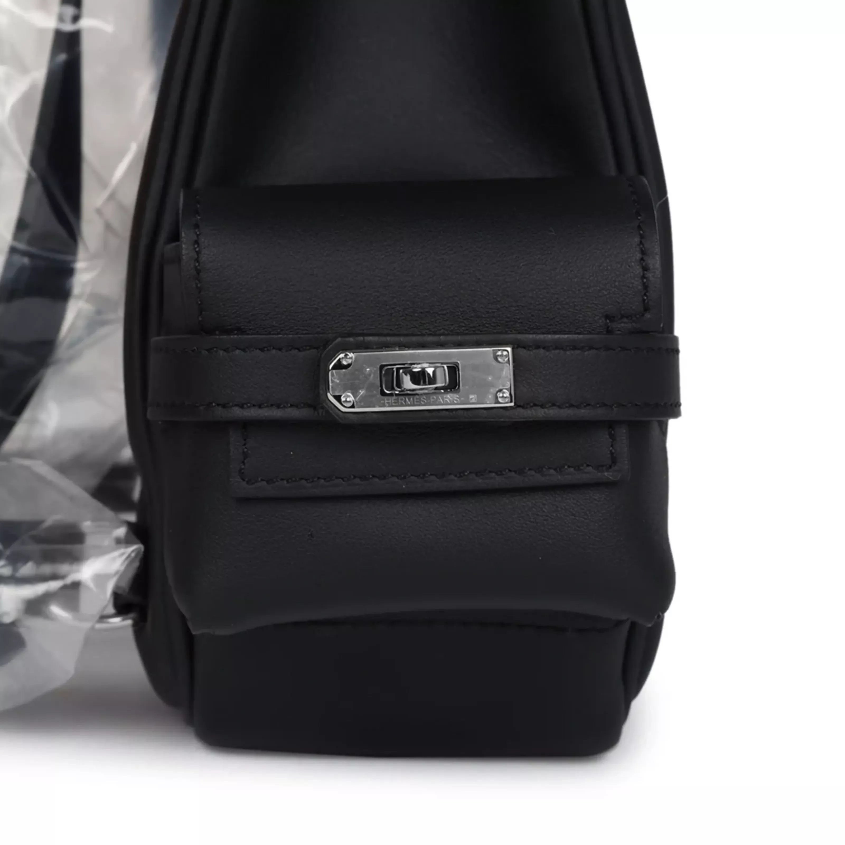 Hermès Mini Kelly Jump Backpack Black Swift PHW 6