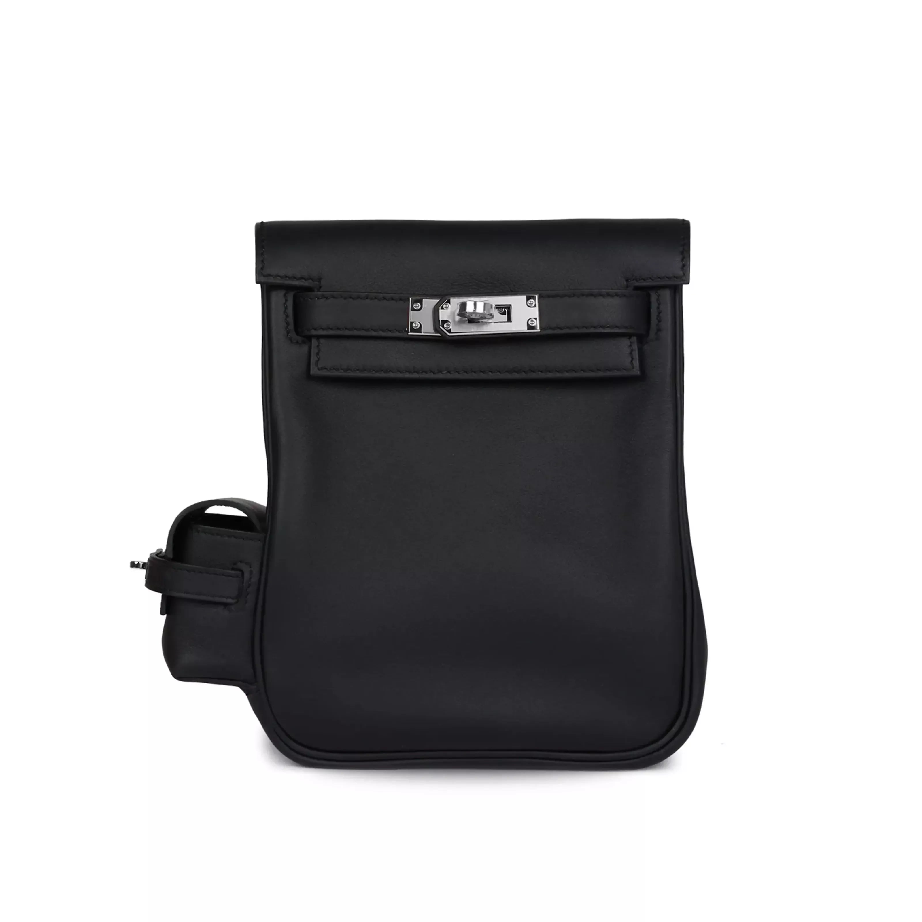 Hermès Mini Kelly Jump Backpack Black Swift PHW 1